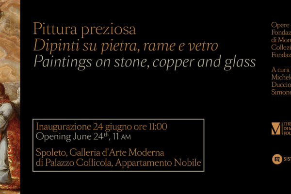 Appartamento nobile in mostra con “Pittura preziosa Dipinti su pietra, rame e vetro”