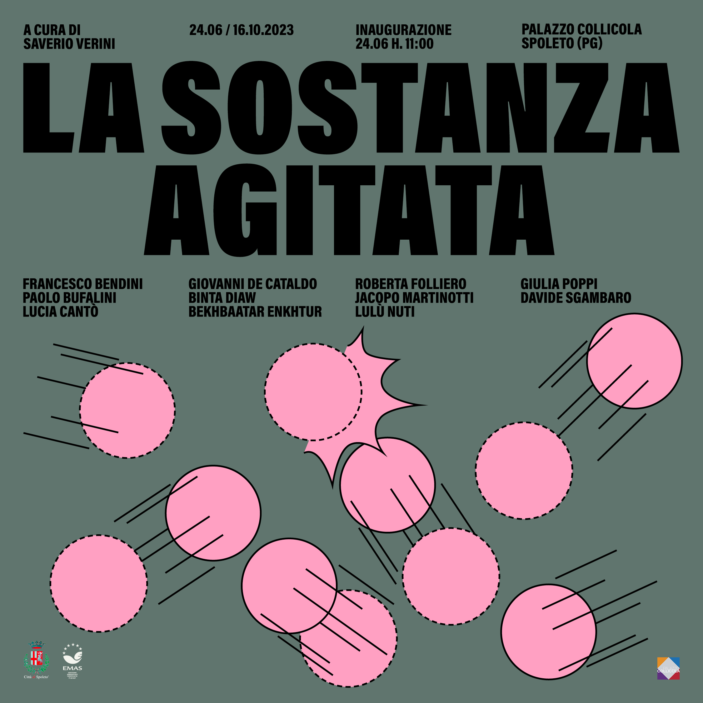 La sostanza agitata a Palazzo Collicola fino al 16 Ottobre 2023