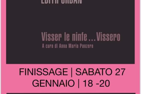 Finissage sabato 27 gennaio