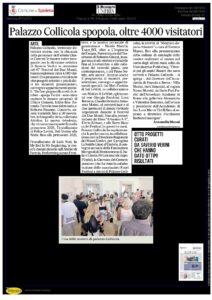 Le attività di Palazzo Collicola