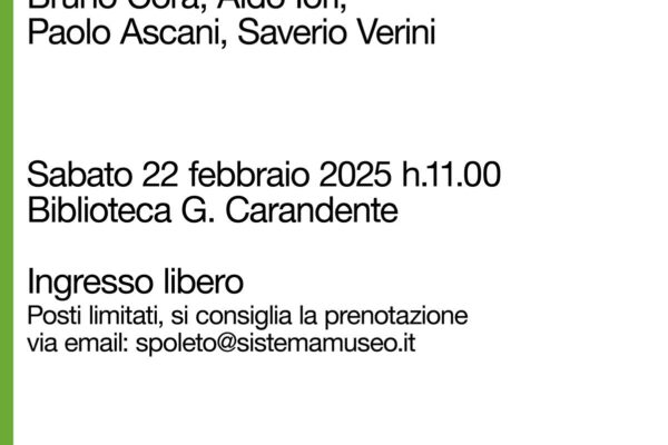 Presentazione cataloghi sabato 22 febbraio alle ore 11