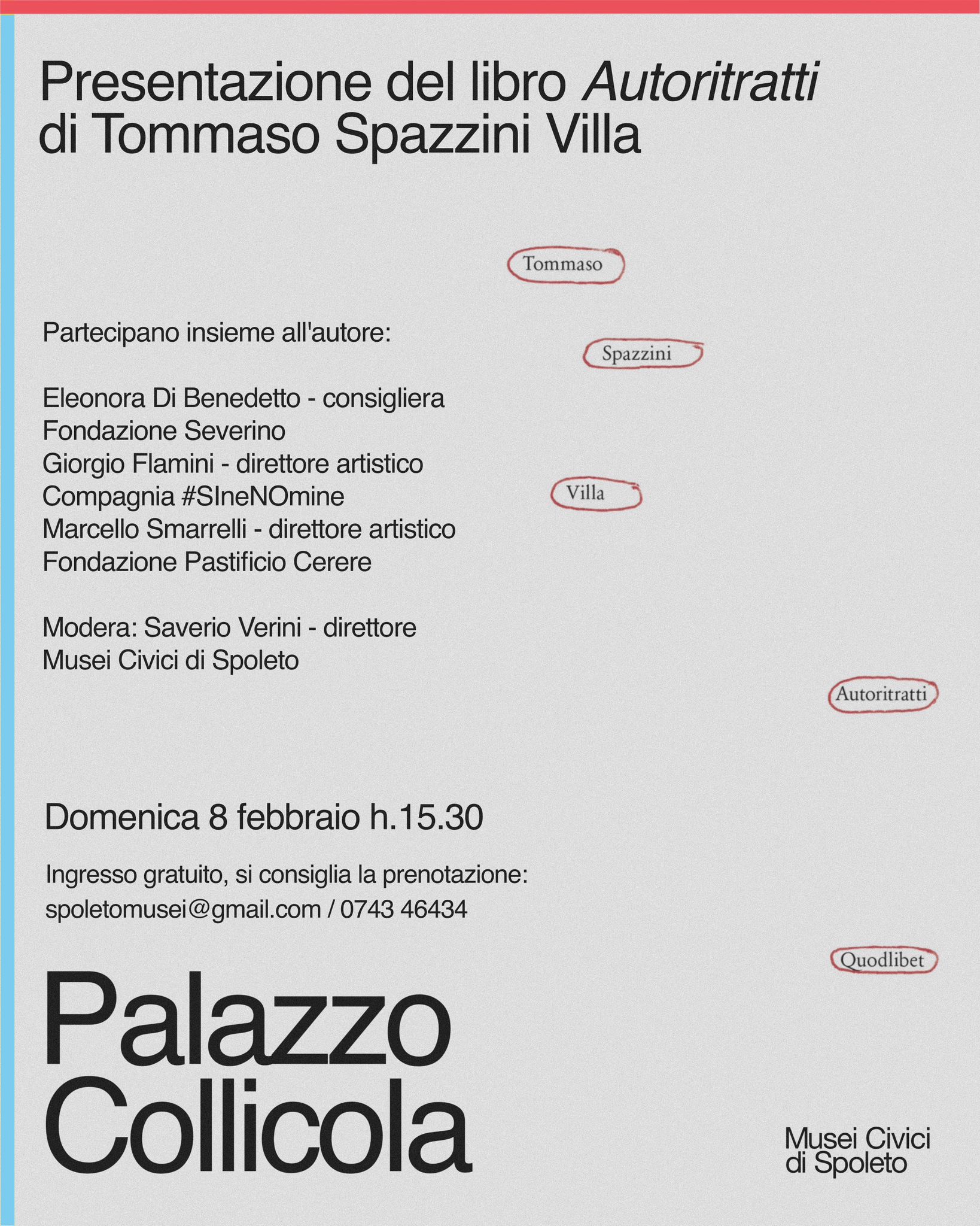 Domenica 8 febbraio doppio appuntamento ai Musei Civici di Spoleto