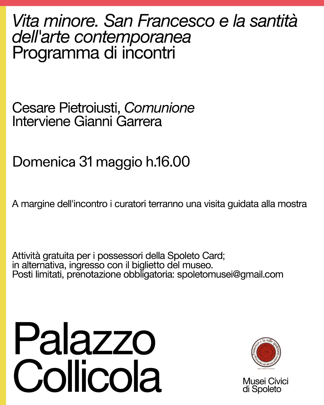 Eventi del 31 maggio