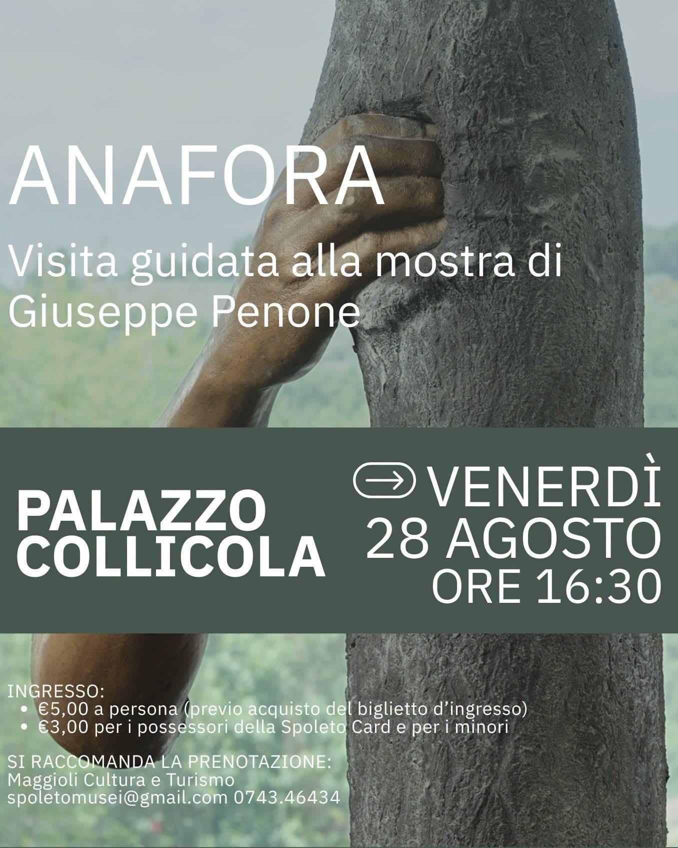 Anafora di Giuseppe Penone